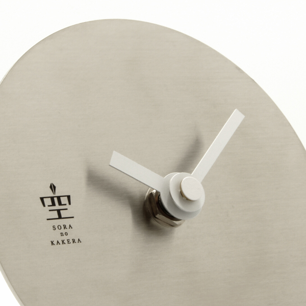 志賀正章 shiga design 金属時計 title circle clock 100 sus hl