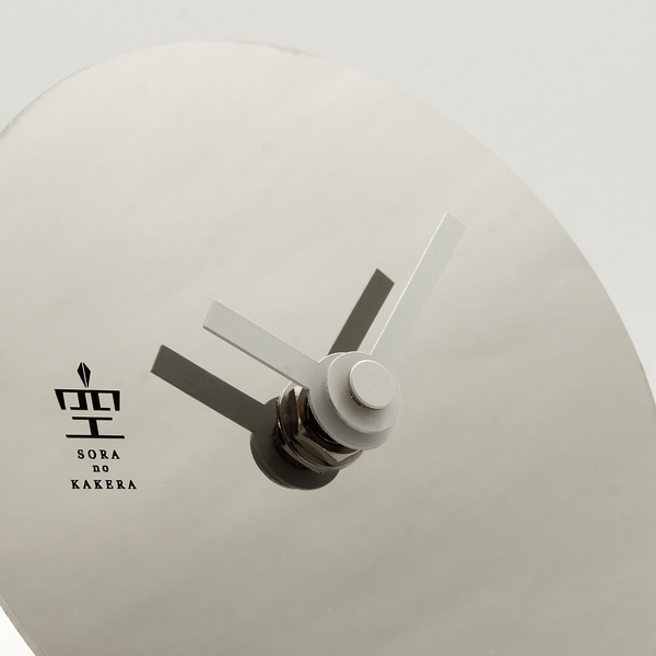 志賀正章 shiga design 金属時計 title circle clock 100 sus mirror
