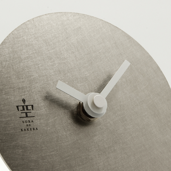 志賀正章 shiga design 金属時計 title circle clock 100 sus vb