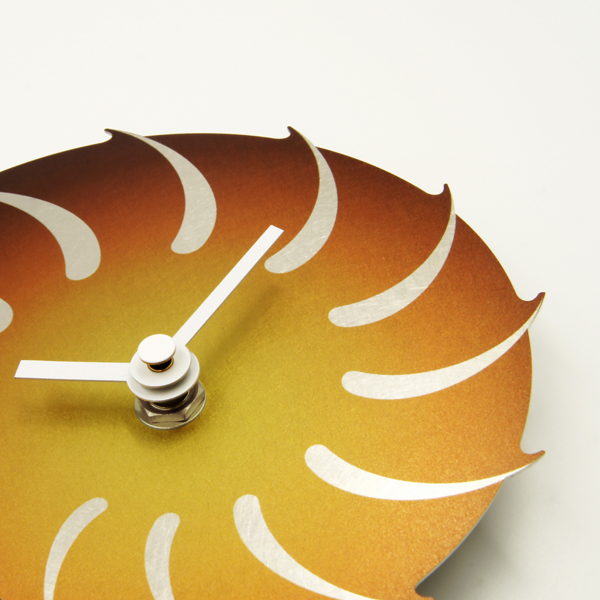 志賀正章 shiga design 金属時計 title ammonite gradation