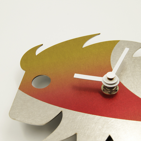 志賀正章 shiga design 金属時計 title iro lion san
